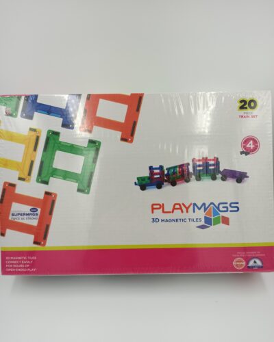 20 PIECE 3D MAGNETIC TILES