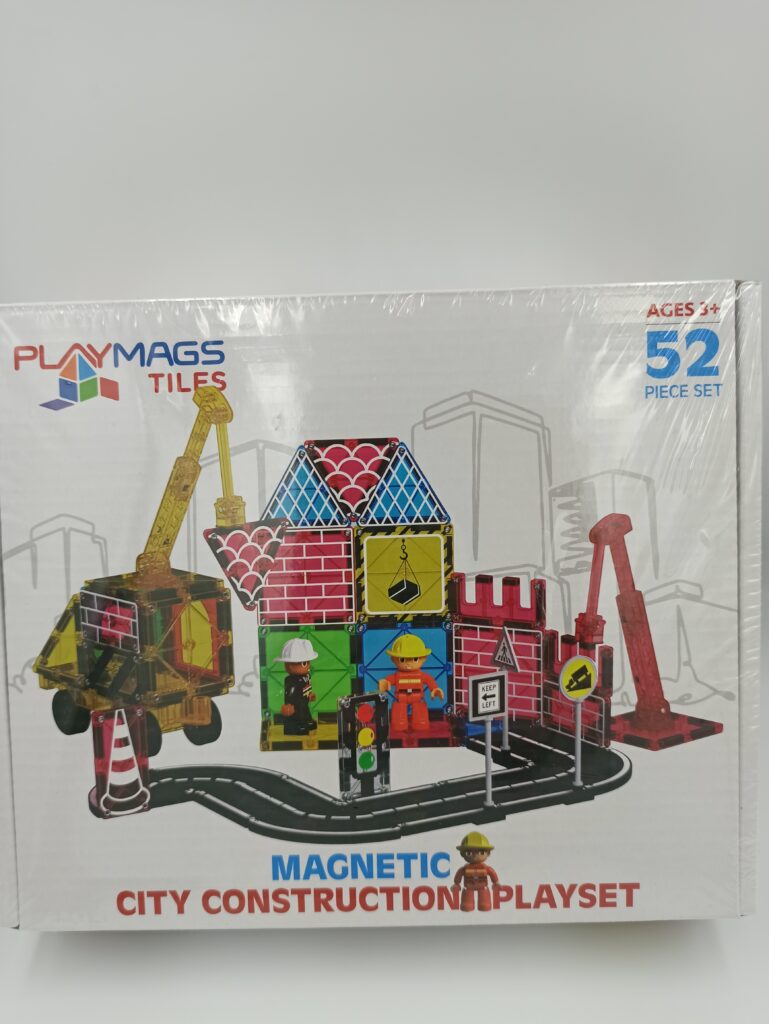 Magnetic City Construction Playset