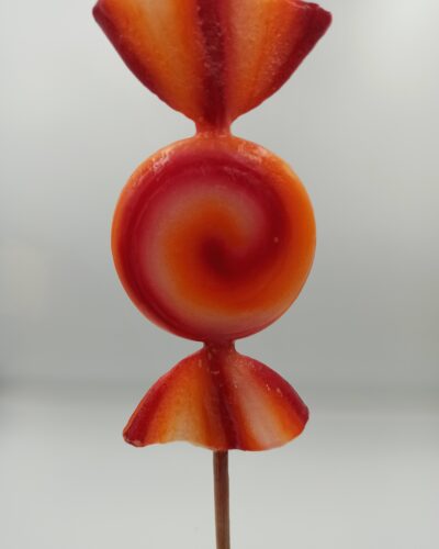 Λαμπαδα Γλυφιτζουρι Πορτοκαλι