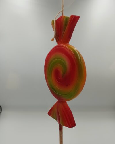 Λαμπαδα Μεγαλο Γλειφιτζουρι Πορτοκαλι