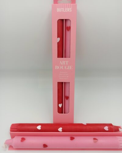 Λαμπαδα Striped Heart