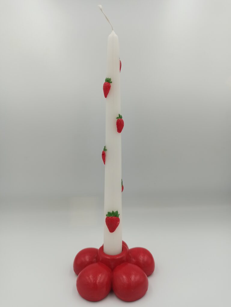 Λαμπαδα Φραουλα 3d