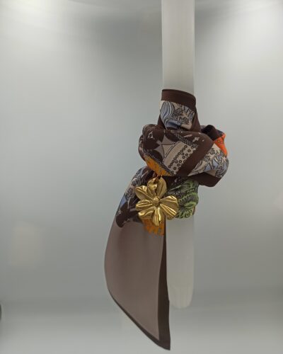 ΛΑΜΠΑΔΑ ΜΕ ΦΟΥΛΑΡΙ ΚΑΙ ΧΡΥΣΟ ΣΤΟΙΧΕΙΟ