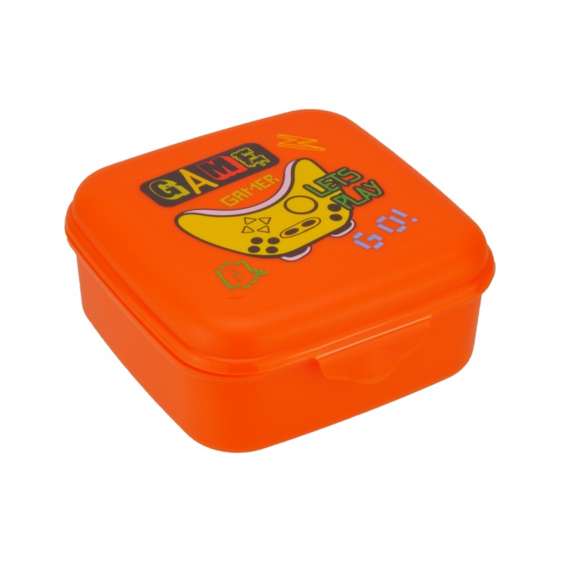 ΦΑΓΗΤΟΔΟΧΕΙΟ ΠΛΑΣΤΙΚΟ ΠΟΡΤΟΚΑΛΙ GAME 850ml (145x135x65 mm)