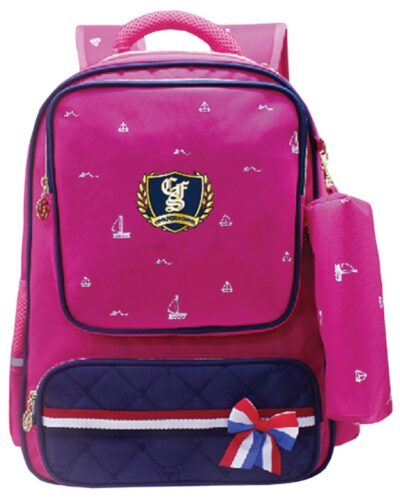 ΤΣΑΝΤΑ ΣΧΟΛΙΚΗ CFS PRESTIGE 42x31x16cm (με ορθοπεδική πλάτη+κασσετίνα)