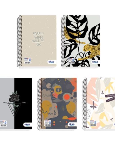 ΤΕΤΡΑΔΙΑ SKAG ΣΠΙΡΑΛ FUN ΚΟΡΙΤΣΙ 17X25 2ΘΕΜ