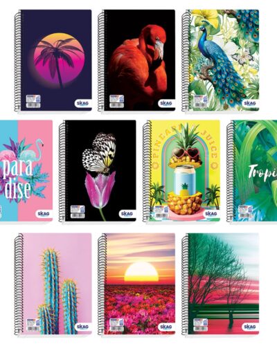 ΤΕΤΡΑΔΙΑ SKAG ΣΠΙΡΑΛ FUN ΚΟΡΙΤΣΙ 17X25 4ΘΕΜ