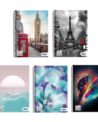 ΤΕΤΡΑΔΙΑ SKAG ΣΠΙΡΑΛ FUN ΚΟΡΙΤΣΙ 21X29 2ΘΕΜ