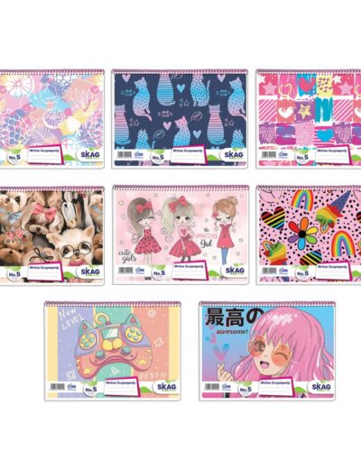 ΜΠΛΟΚ SKAG ΖΩΓΡΑΦΙΚΗΣ Νο 5 Α4 Φ.51 (για κορίτσι)