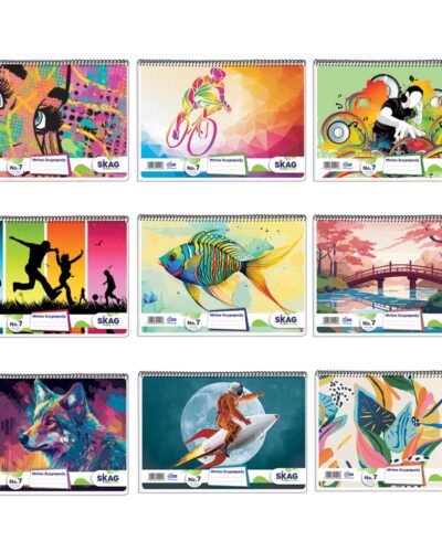 ΜΠΛΟΚ SKAG ΖΩΓΡΑΦΙΚΗΣ Νο 7 23Χ32 Φ.51