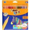 ΚΡΑΓΙΟΝ ΞΥΛΙΝΑ BIC KIDS ΡΙΓΕ 24χρωμ. (9505251)