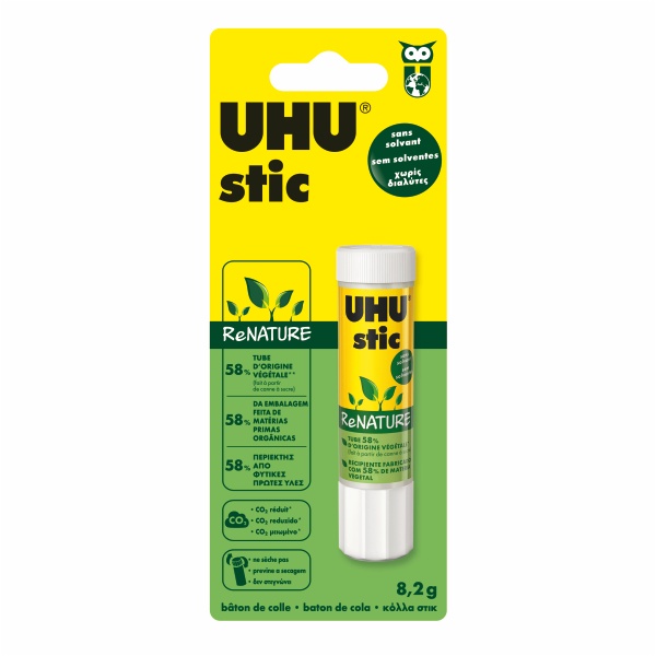 ΚΟΛΛΑ UHU STICK 8,2gr ReNATURE