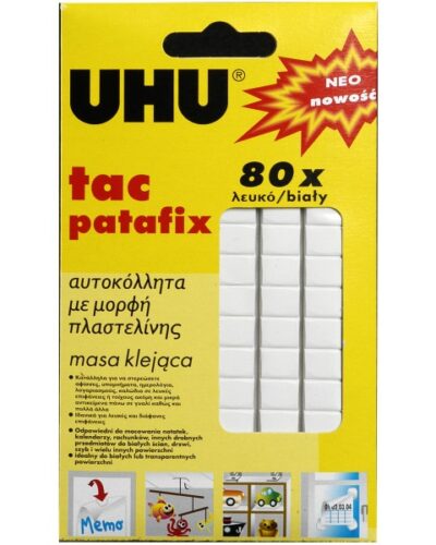 ΚΟΛΛΑ UHU TAC PATAFIX (80τεμ.)