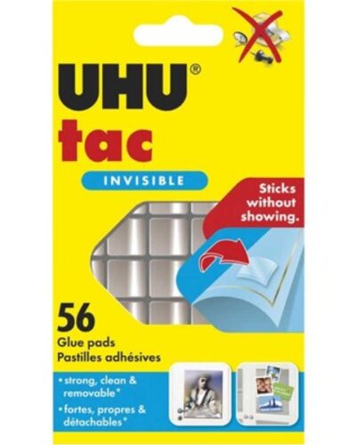 ΚΟΛΛΑ UHU TAC PATAFIX INVISIBLE (ΔΙΑΦΑΝΗ)