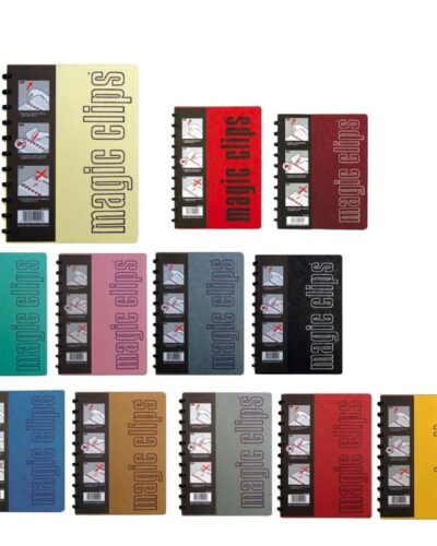 ΤΕΤΡΑΔΙΑ MAGIC CLIPS 21χ29 2θεμ.