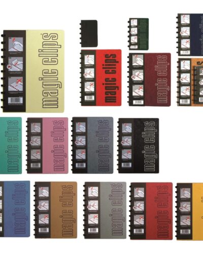 ΤΕΤΡΑΔΙΑ MAGIC CLIPS 17χ25 3θεμ.