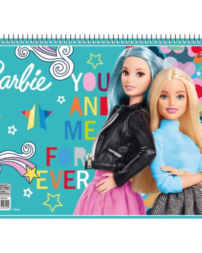 ΜΠΛΟΚ ΖΩΓΡΑΦΙΚΗΣ SALKO Νο 19 Α4 80gr.Φ.40 BARBIE