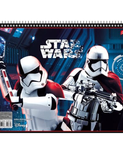ΜΠΛΟΚ ΖΩΓΡΑΦΙΚΗΣ SALKO Νο 20 Α4 80gr.Φ.40 STAR WARS