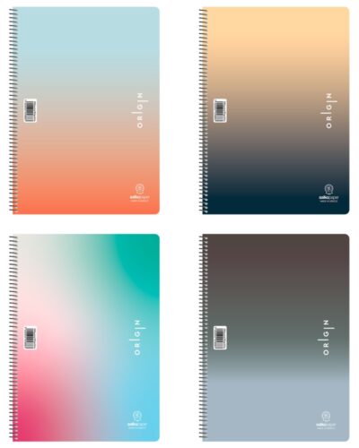 ΤΕΤΡΑΔΙΑ SALKO ΣΠΙΡΑΛ ORIGIN 17X25 3 ΘΕΜ.