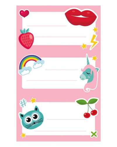 ΕΤΙΚΕΤΕΣ ΣΧΟΛΙΚΕΣ BSB ΑΠΛΕΣ ICON (3 φύλλα)