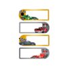 ΕΤΙΚΕΤΕΣ ΣΧΟΛΙΚΕΣ BSB ΑΠΛΕΣ CARS (3 φύλλα)
