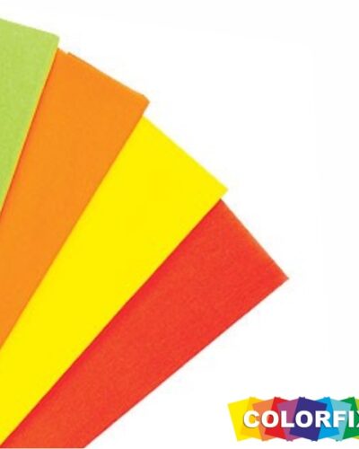 ΧΑΡΤΙ ΑΜΠΑΖΟΥΡ(ΓΚΟΦΡΕ) COLORFIX 50 x 250cm ΦΩΣΦΟΡΟΥΧΑ ΧΡΩΜΑΤΑ