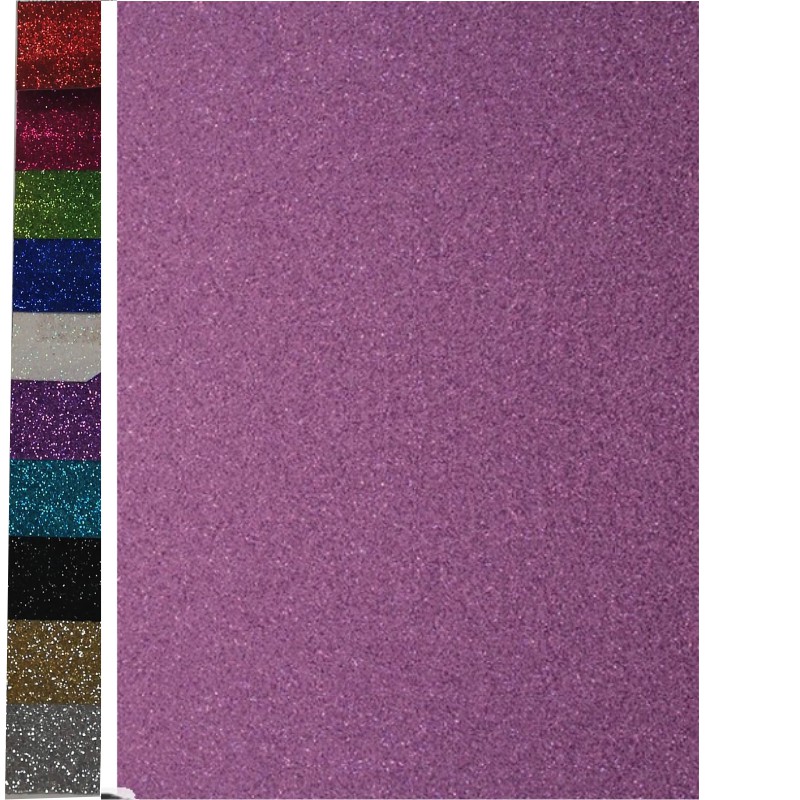 ΧΑΡΤΟΝΙΑ GLITTER COLORFIX 50χ70 VIOLET 250γρ.