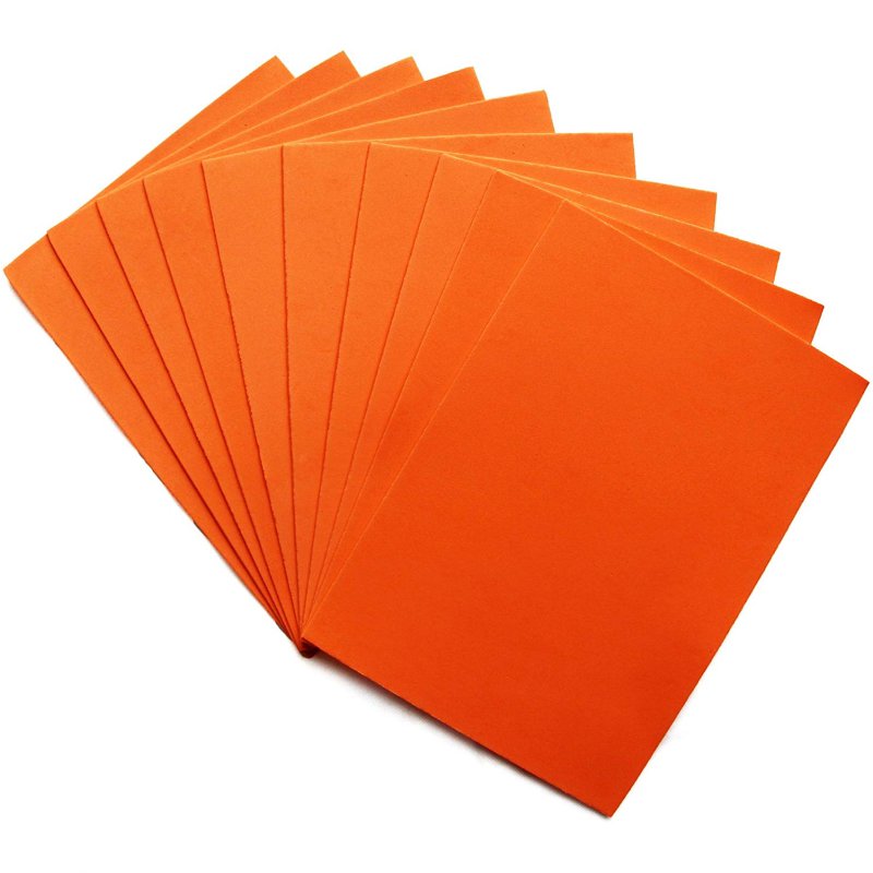 ΑΦΡΩΔΕΣ ΥΛΙΚΟ COLORFIX ΠΟΡΤΟΚΑΛΙ 20χ30cm (EVA)