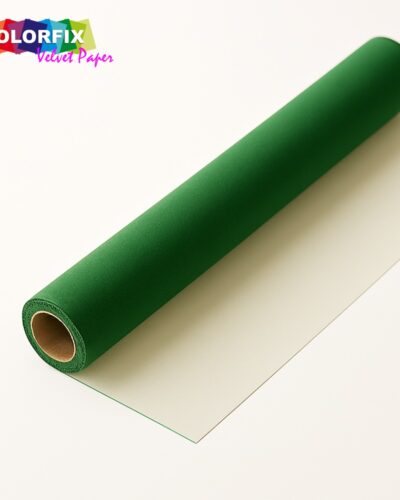 ΧΑΡΤΙ ΒΕΛΟΥΤΕ COLORFIX ΡΟΛΟ 70cm x 10m ΠΡΑΣΙΝΟ