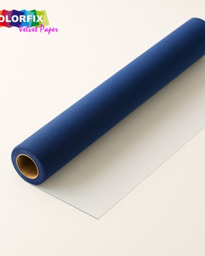 ΧΑΡΤΙ ΒΕΛΟΥΤΕ COLORFIX ΡΟΛΟ 70cm x 10m ΜΠΛΕ ΣΚΟΥΡΟ