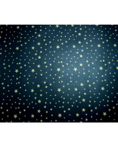 ΧΑΡΤΟΝΙΑ 50Χ70 ΑΣΤΕΡΙΑ ΜΑΥΡΟ 250 gr (χρυσά αστέρια)