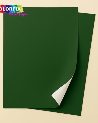 ΧΑΡΤΙ ΒΕΛΟΥΤΕ COLORFIX ΦΥΛΛΑ 60cm x 90cm ΠΡΑΣΙΝΟ