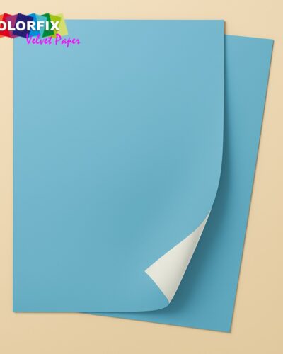 ΧΑΡΤΙ ΒΕΛΟΥΤΕ COLORFIX ΦΥΛΛΑ 60cm x 90cm ΣΙΕΛ
