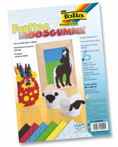 ΑΦΡΩΔΕΣ FOLIA ΠΕΤΣΕΤΕ 20Χ30 2mm ΑΣΟΡΤΙ ΣΕΤ 6τεμ.