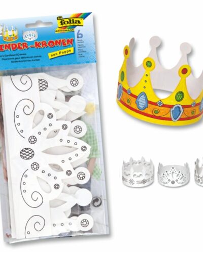 ΧΑΡΤΟΝΙΑ FOLIA ΚΟΡΩΝΕΣ ΑΣΟΡΤΙ ΣΕΤ 6τεμ.