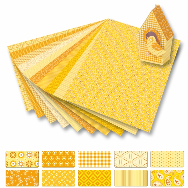 ΦΩΤΟΚΑΡΤΟΝ FOLIA 50×70 270gr ΚΙΤΡΙΝΕΣ ΑΠΟΧΡ. ΑΣΟΡΤΙ ΣΕΤ 10τεμ.