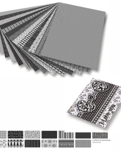ΦΩΤΟΚΑΡΤΟΝ FOLIA 50x70 270gr BLACK WHITE  ΑΣΟΡΤΙ ΣΕΤ 13τεμ.