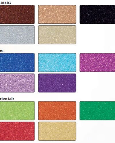ΧΑΡΤΟΝΙΑ FOLIA GLITTER 50x70 300gr ΑΣΟΡΤΙ 15τεμ. (15 χρώματα)