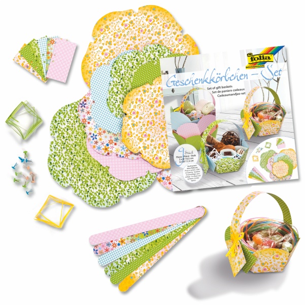 ΧΑΡΤΟΝΙΑ FOLIA ΚΑΛΑΘΙΑ ΑΣΟΡΤΙ ΣΕΤ 9τεμ.