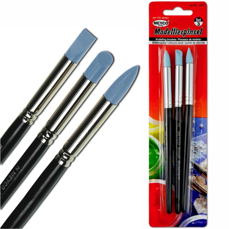 ΠΙΝΕΛΑ MEYCO ΣΙΛΙΚΟΝΗΣ ΣΕΤ 3τεμ.