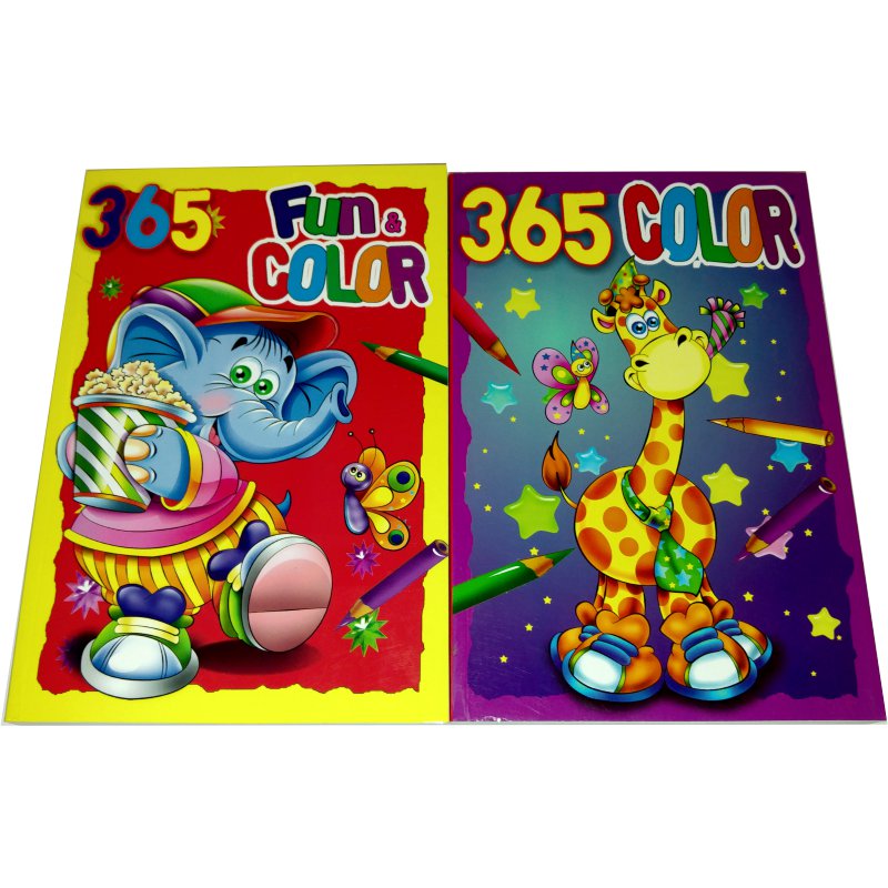 ΒΙΒΛΙΑ ΖΩΓΡΑΦΙΚΗΣ FUN & COLOR 365σελ.