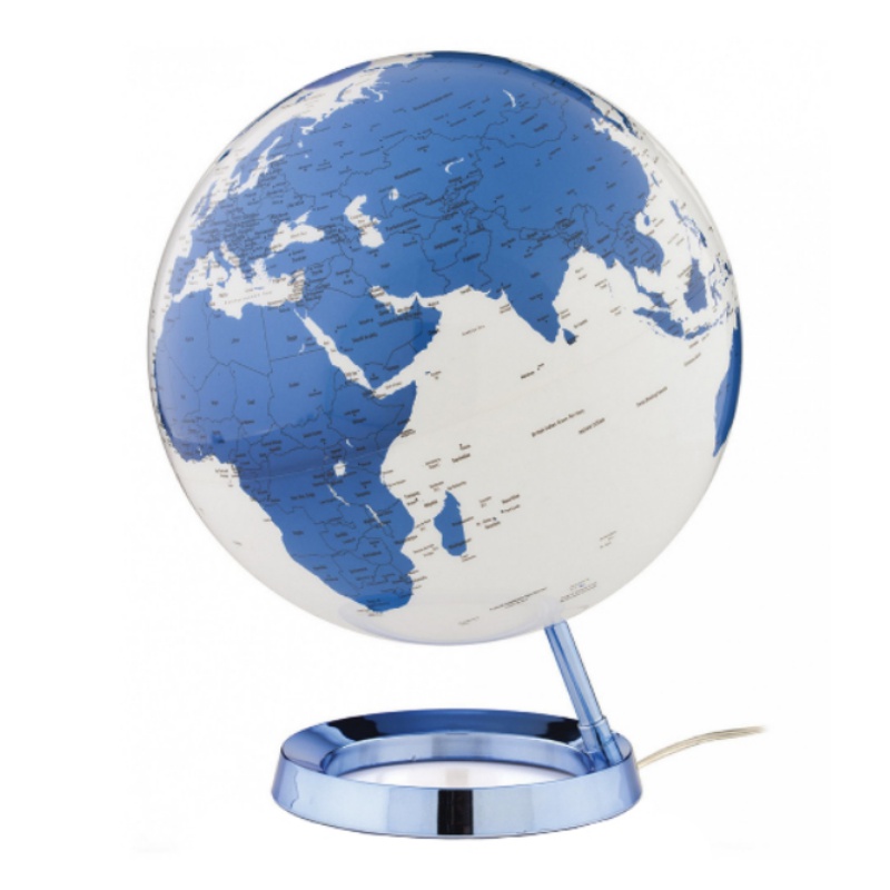 ΥΔΡΟΓΕΙΟΣ ΣΦΑΙΡΑ ATMOSPHERE L & C  HOT BLUE Φ30cm