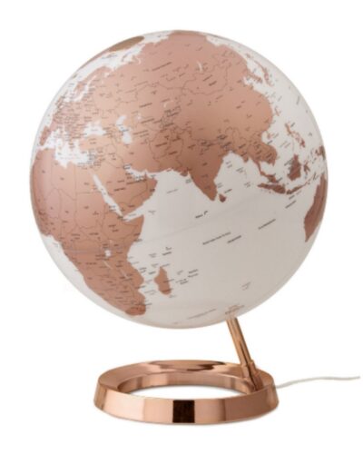 ΥΔΡΟΓΕΙΟΣ ΣΦΑΙΡΑ ATMOSPHERE L & C  METAL COOPER Φ30cm