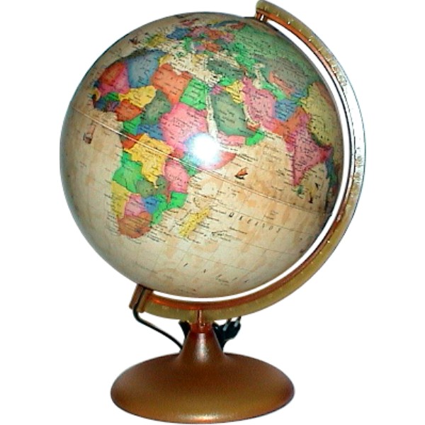 ΥΔΡΟΓΕΙΟΣ ΣΦΑΙΡΑ ΑΝΑΚΑΛΥΨΕΩΝ ΜΕ ΦΩΣ Φ30cm