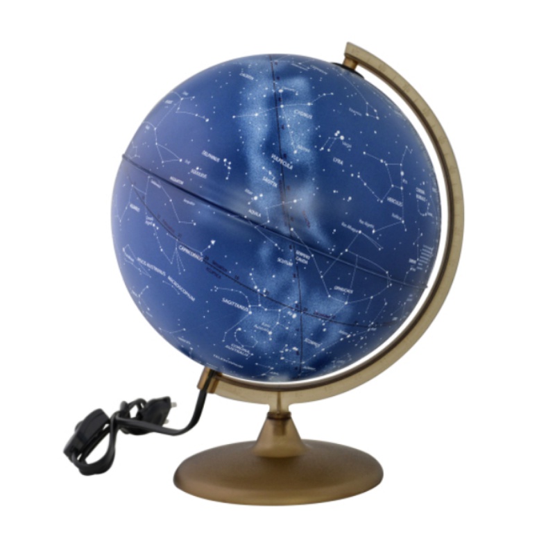 ΥΔΡΟΓΕΙΟΣ ΣΦΑΙΡΑ ΑΣΤΕΡΙΣΜΟΙ  ΜΕ ΦΩΣ Φ30cm