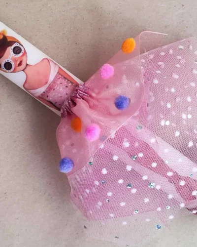 ΛΑΜΠΑΔΑ ΚΟΡΙΤΣΙ ΜΕ ΠΟΥΑ ΡΟΖ ΦΟΡΕΜΑ