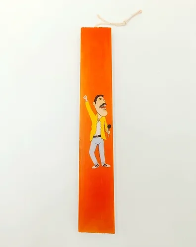 Λαμπάδα με εκτύπωση - Freddy Mercury