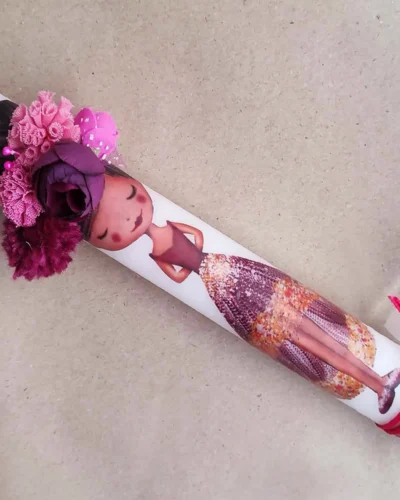 ΛΑΜΠΑΔΑ ΚΟΡΙΤΣΙ ΜΕ ΛΟΥΛΟΥΔΙΑ ΜΩΒ