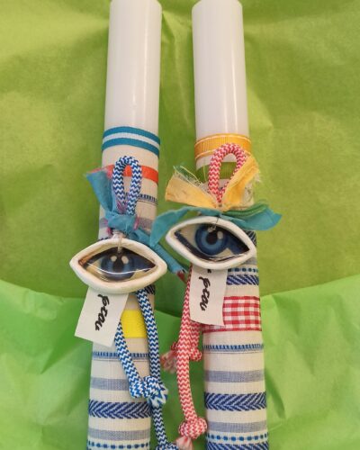 ΛΑΜΠΑΔΑ ΜΕ ΧΕΙΡΟΠΟΙΗΤΟ ΣΤΟΙΧΕΙΟ ΜΑΤΙ