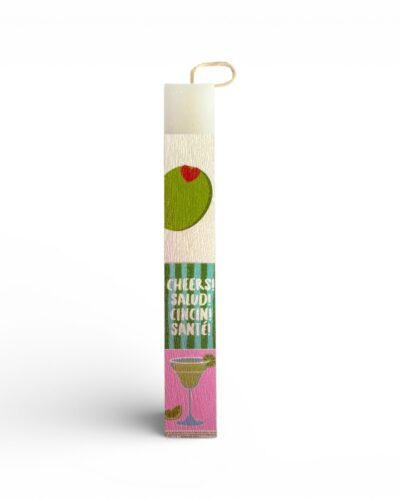 Olive You Easter Candle